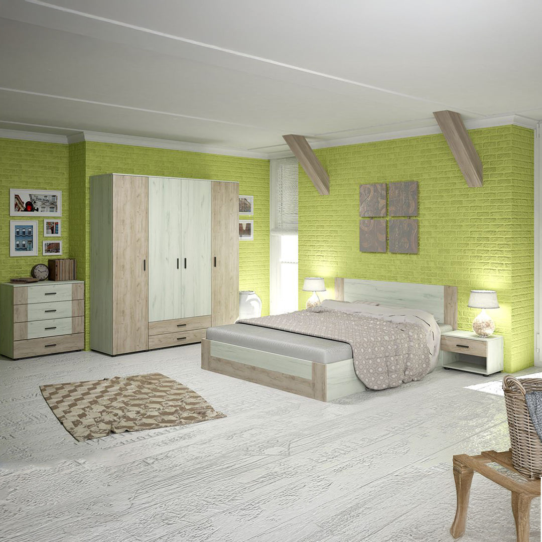 Sandy Glow Bedroom