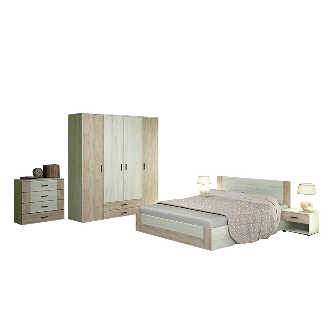 Sandy Glow Bedroom